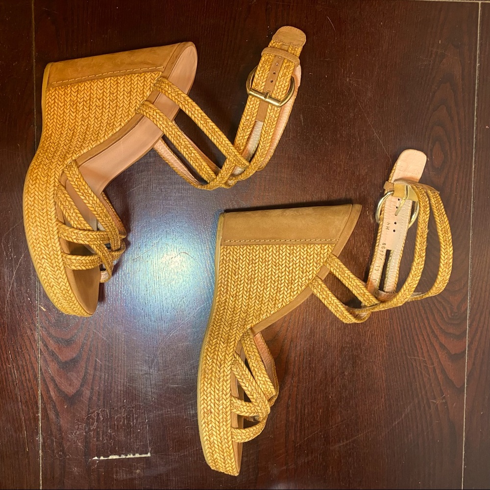 Stuart Weitzman ~ Strappy Wedges Size 10 - image 3